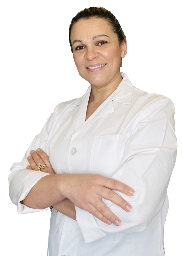 Sandra Silveira, auxiliar de farmacia en Portinatx
