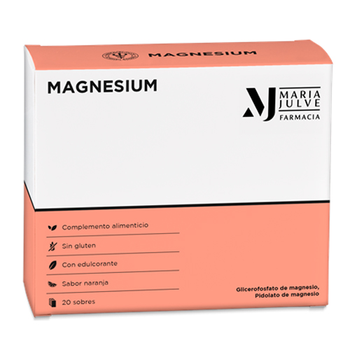 MAGNESIUM (20 sobres de SABOR NARANJA)